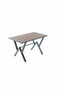 Hanah Home Conjunto de Jardín Lilyum 3+1+1+2 - Gris